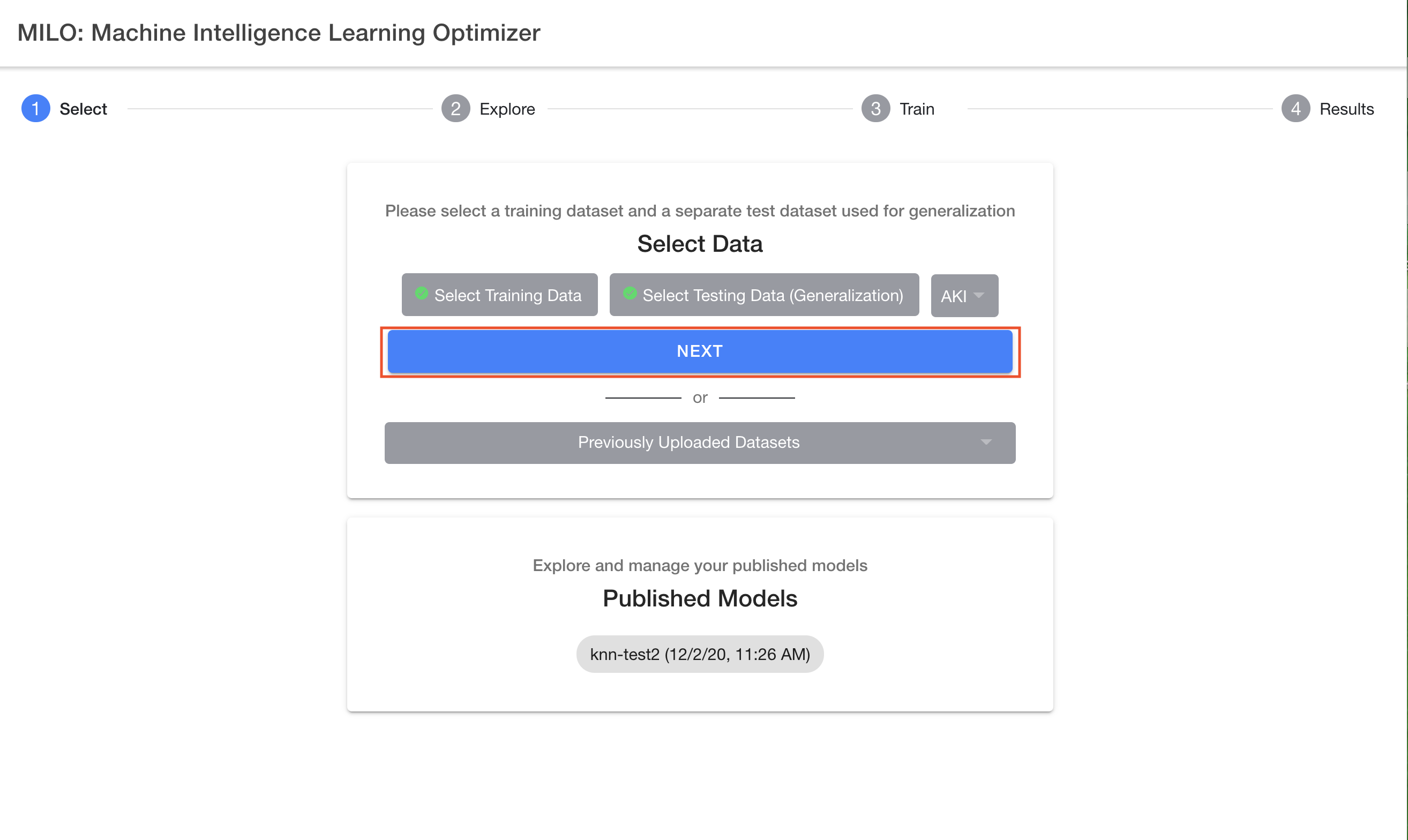 Selecting Data