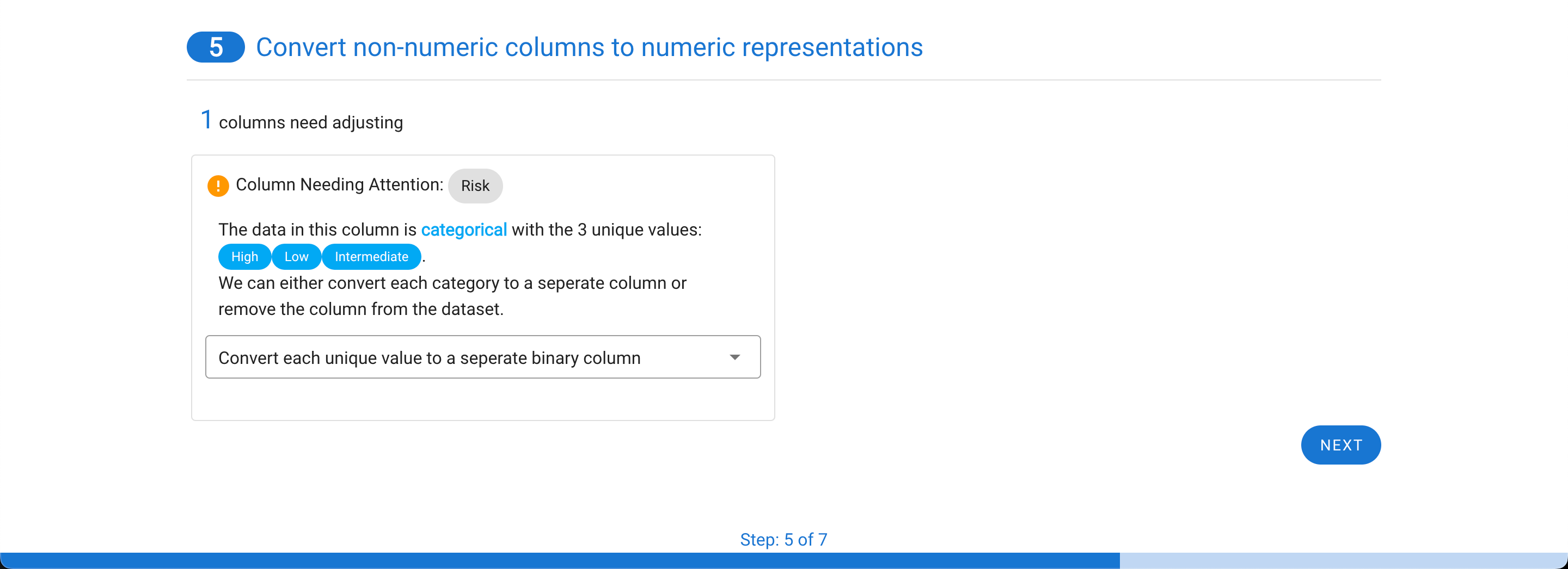 Encode Non-numerical Features