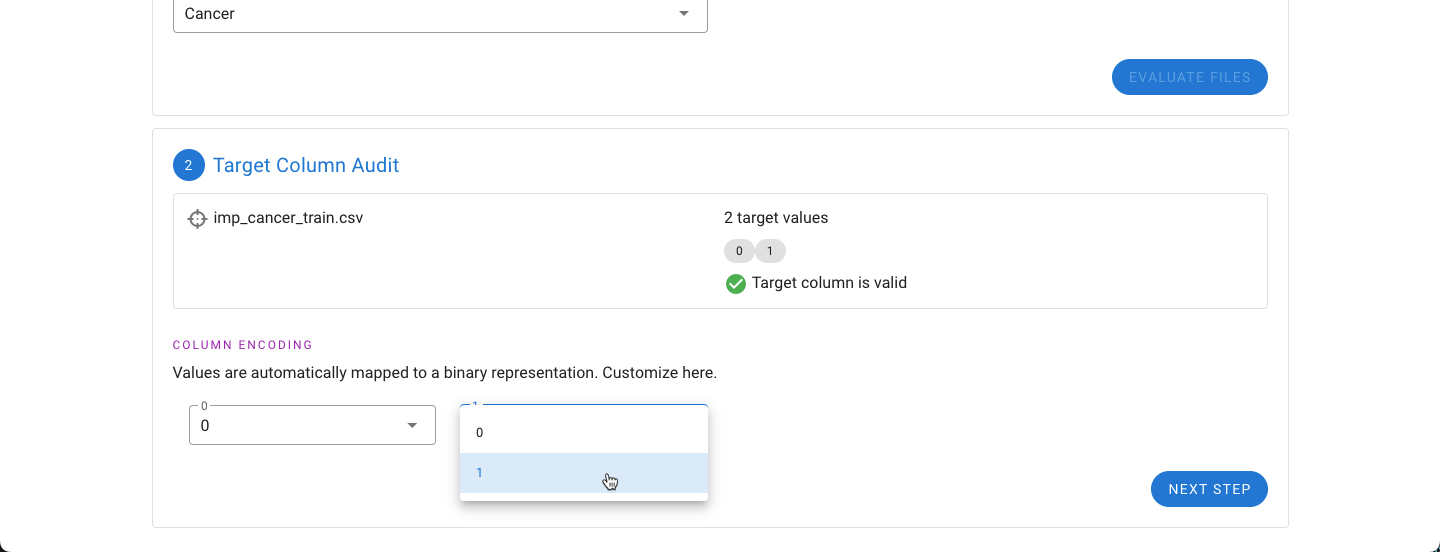 Target Column Audit